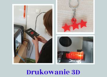 Powiększ zdjęcie: Drukowanie breloczka z gwiazdek i postaci 3D.