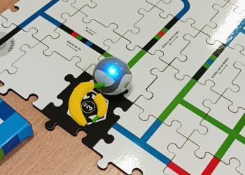 Powiększ zdjęcie: Trasa dla robota Ozobot.