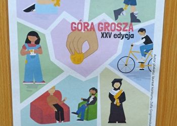 Powiększ zdjęcie: Plakat dotyczący akcji "Góra Grosza"