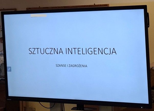 Warsztaty Sztuczna inteligencja szanse i zagrożenia.